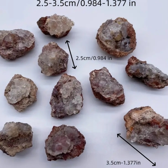 Natural Hyalite Opal Agate Ore Specimen UV reactive (1 Piece) - Picture 4 of 5